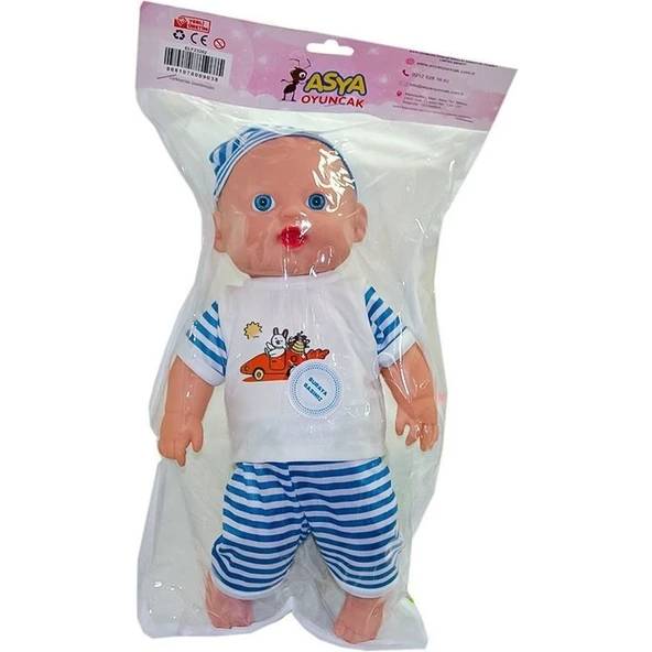 Asya Oyuncak ELF23202 Sesli Asya Bebek 35 cm - 2