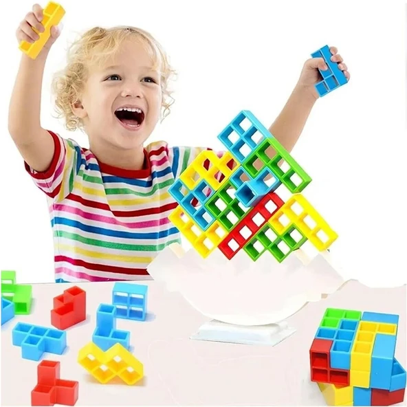 Ayyıldız Luxury Hobi Denge Tetrisi Oyunu - 4