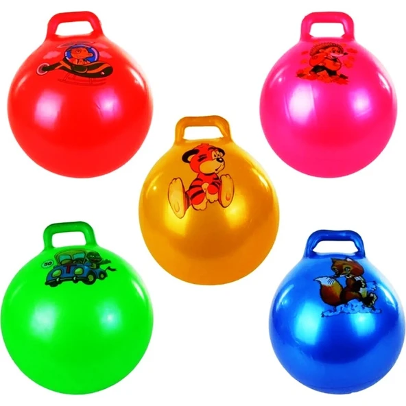 Öz Trend Store Kulplu Zıp Zıp Zıplama - Plates Topu