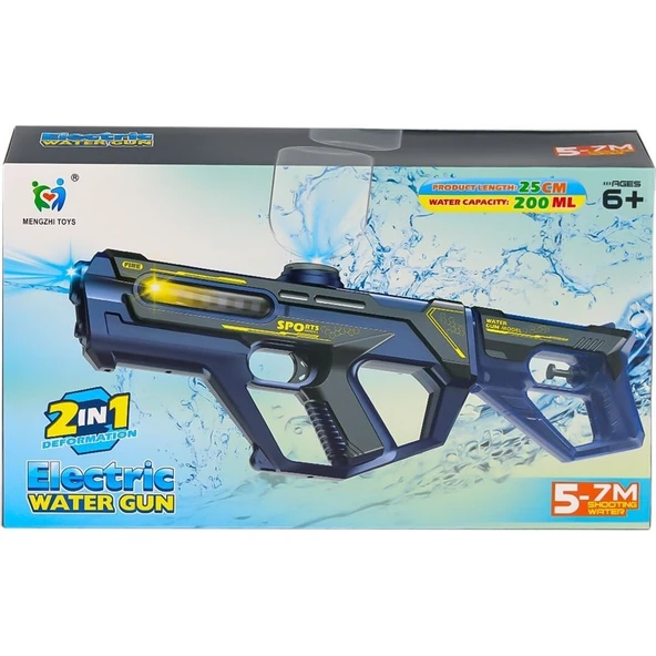 Birlik Toys 1003 Şarjlı Işıklı Su Tabancası 2ın1 - 2
