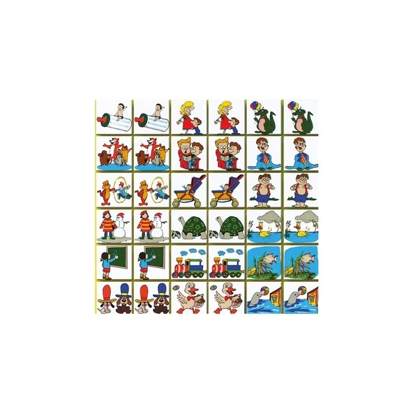 Güçlü Toys Memo Resimli Hafıza Oyunu 3525 - Resim 2