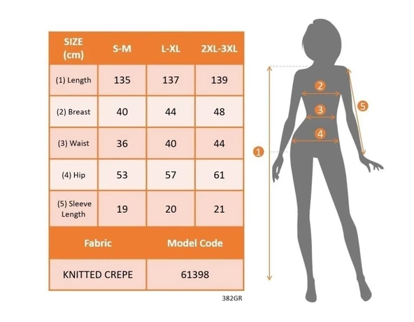 MDB Kadın Kısa Kollu Bisiklet Yaka Puantiyeli Maksi örme Krep Elbise - Resim 6