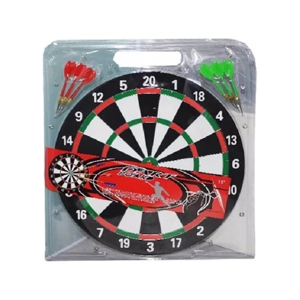 Dartsan Büyük Boy Dart 6 Adet Iğneli 15 Inc Dart - Resim 2