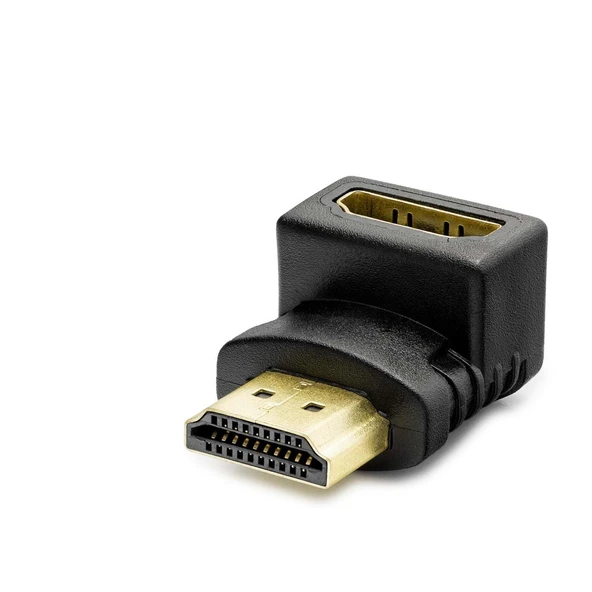 Hdmı To Hdmı F Çevirici L Tip Siyah HDX1258 ürün görseli 1