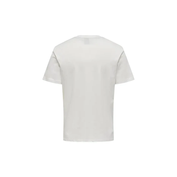 Bisiklet Yaka Baskılı Erkek T-Shirt - Resim 3