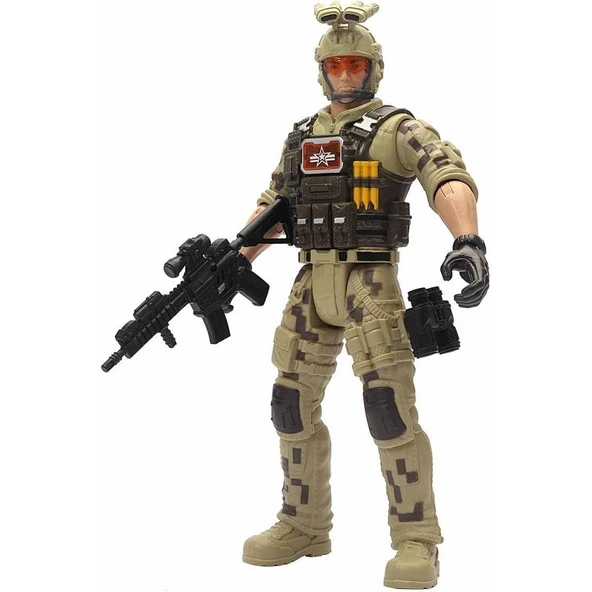 Sunman 45010 Soldier Force Asker Figür 32 cm -Sunman - 4