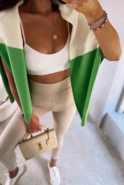 MDB Kadın Yüksek Bel Içi şardonlu Fırsat ürün Toparlayıcı Tayt - Resim 2