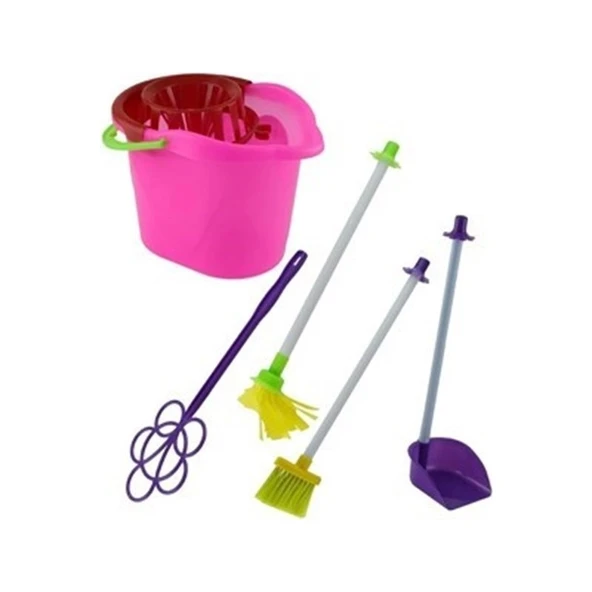Asya Oyuncak Deposu Poşette Lüks Temizlik Kovası 5pcs - 3