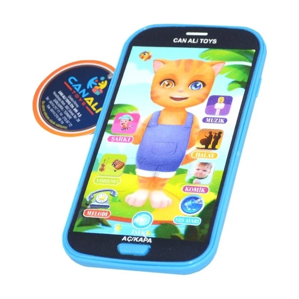 Can Ali Toys CNT-628 Can Ali Toys, Whirly Kedili Telefon - Resim 4