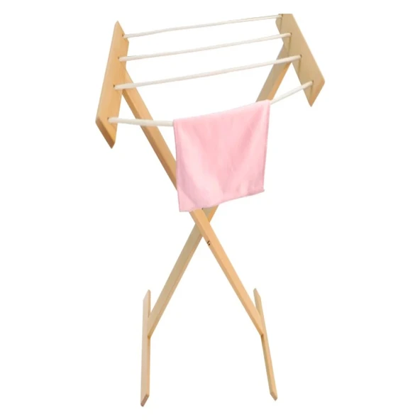 Educa Kids Montessori Ahşap Oyuncak Lady Kurutmalık Çamaşır Askısı Oyuncak Çamaşır Askısı ÇT610019