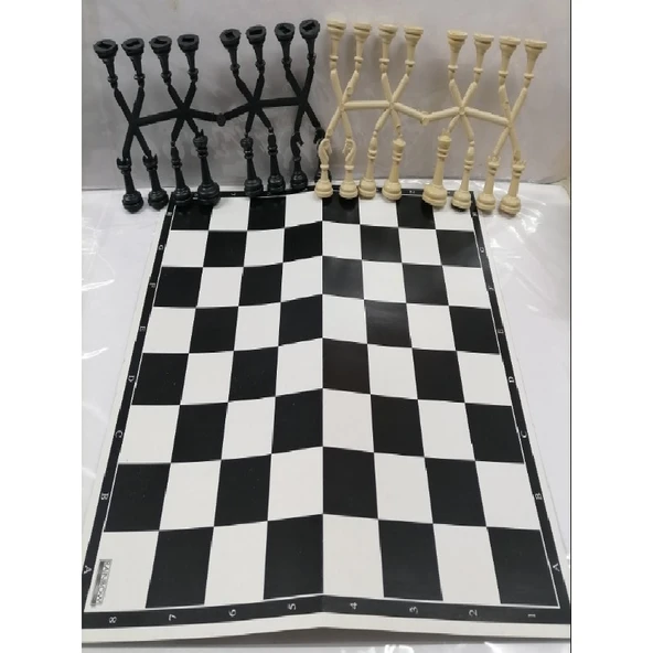 M Desing Satranç - Hafıza - Tombala 3'lü Oyun Seti - 2