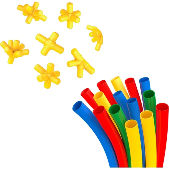 Dede Plus Bambu Çubuklar (300 Parça ) - Resim 3