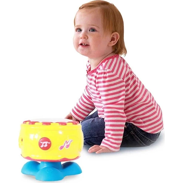 Birlik Oyuncak Müzikli ve Işıklı Kaya Davul - 6