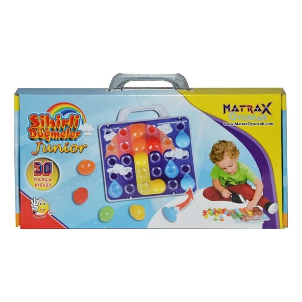 Akçiçek Oyuncak Matrax Sihirli Düğmeler Junior - 2