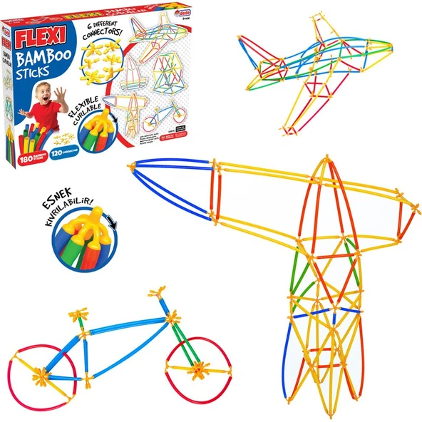 Dede Flexı Bambu Çubuklar (300 Prç ) ürün görseli 1