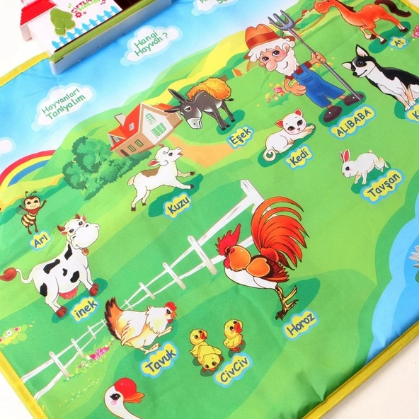 Birlik Oyuncak Eğitici Çiftlik Halısı Küçük Boy - 3