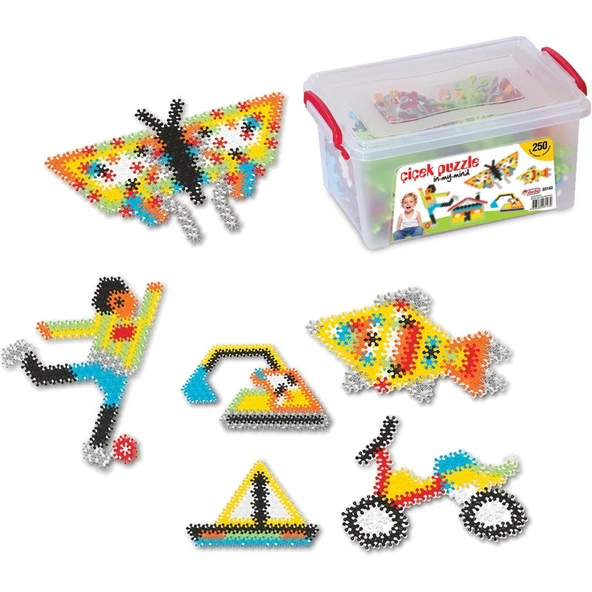 Dede Çiçek Puzzle Küçük Box / 250 Parça