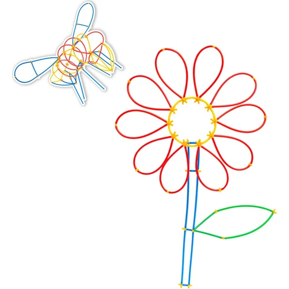 Dede Plus Bambu Çubuklar (300 Parça ) - Resim 5