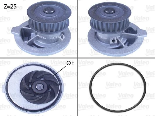 VALEO 506310 DEVİRDAİM ASTRA F-VECTRA A-OMEGA A 1.8-2.0 95-98 -FRONTERA 1334054-90444123-90444123-R1160031 ürün görseli 1