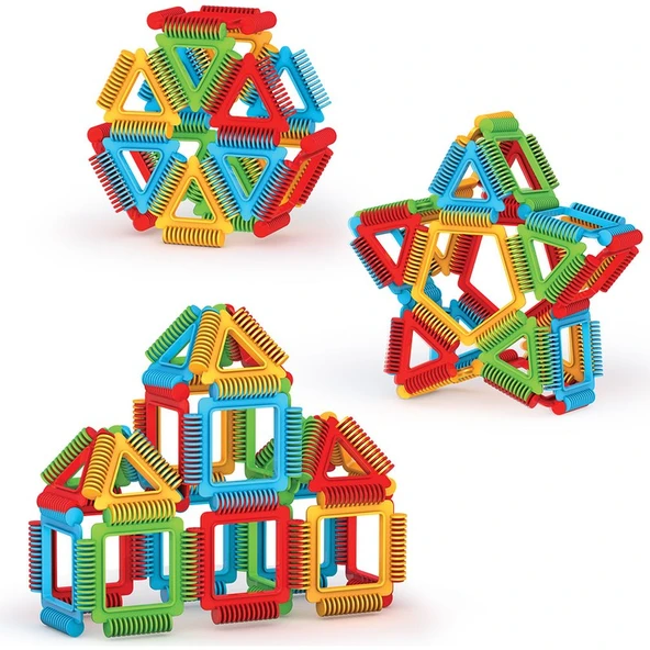 Dede Geometrik Puzzle 64 Parça - Resim 4