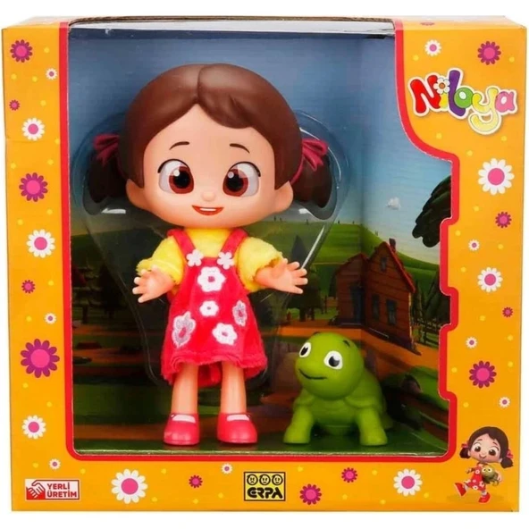 Erpa Et Bebek Niloya ve Tospik Karakterli Renkli Desenli Eğlenceli Oyuncak Seti Çocuklar için - 2