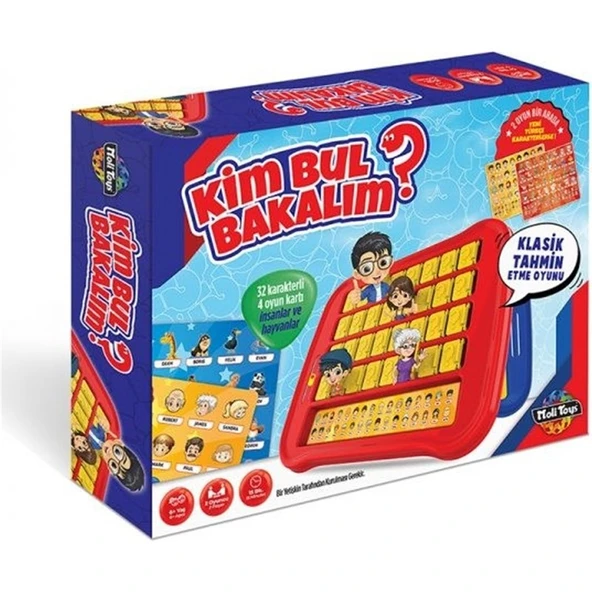 Moli Toys Kim Bul Bakalım – Eğitici Akıl ve Zeka Oyunu