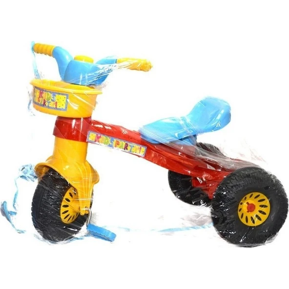 Efe İlk Bisikletim Pedallı Araç Erkek Çocuklar İçin Renkli ve Eğlenceli Tasarım