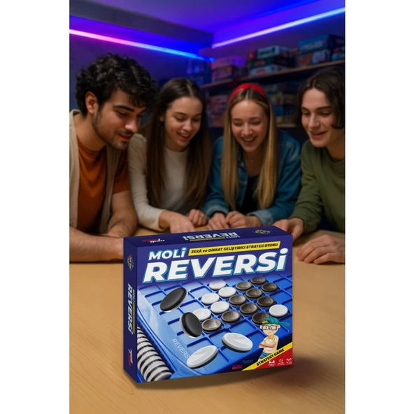 Moli Toys Plastik Reversi Akıl Oyunu Akıl Zeka Strateji Plan Kurma Oyunu ürün görseli 1