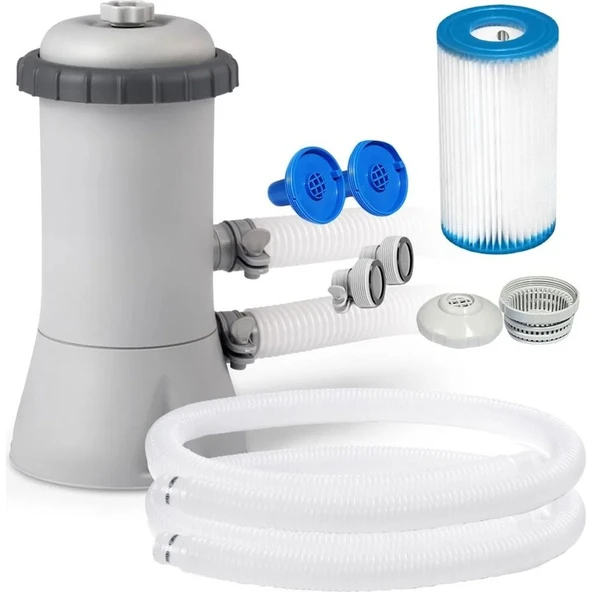 Xtoys Intex 282001 Prefabrik Aile Havuzu 305X76CM 220V Temizleme Filtreli - 4