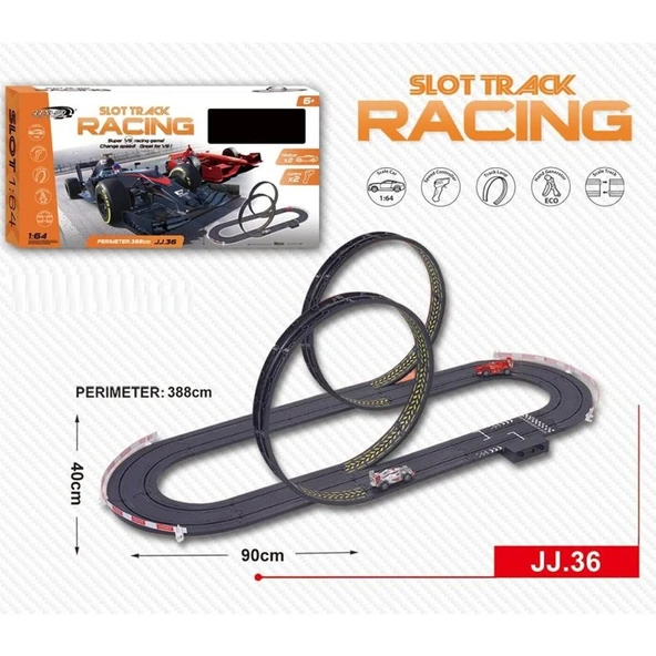 Vardem Oyuncak Jj 36-1 Kumandalı 2 Araçlı Yarış Seti 1:64 - Resim 2