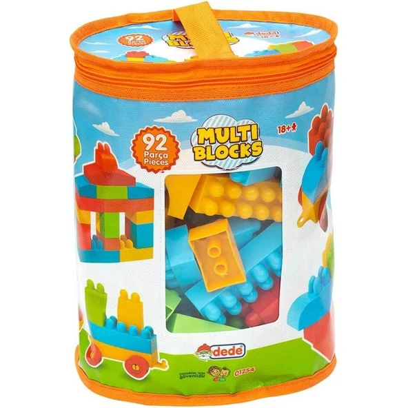 Dede Multi Blocks 92 Parça Parçalı Setler 01254