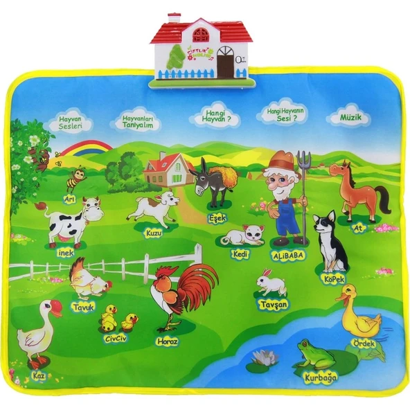 Birlik Oyuncak Eğitici Çiftlik Halısı Küçük Boy