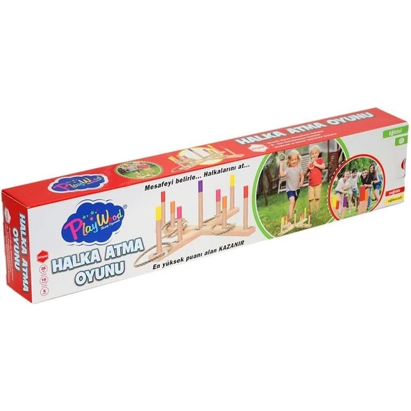 Playwood Kutulu Ahşap Halka Oyunu ONY-352 - Resim 4