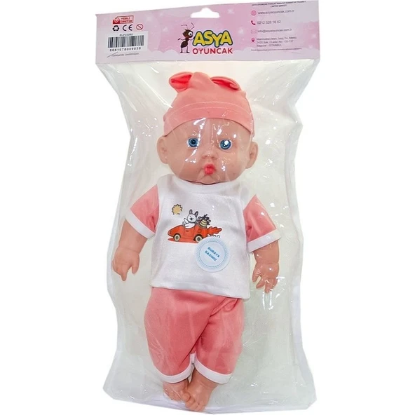 Asya Oyuncak ELF23202 Sesli Asya Bebek 35 cm