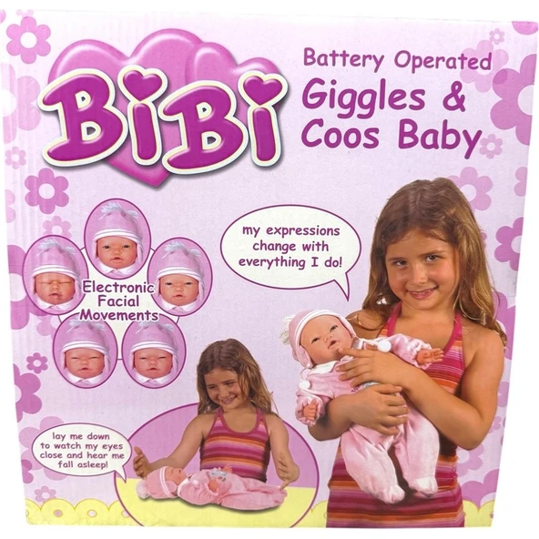 Toysturka Oyuncak Mimikli Bebek Oyun Arkadaşı Mimikli Bebek Bibi TT33078 - 5