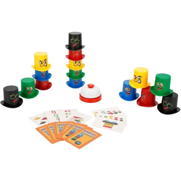 Smile Games Hızlı Şapkalar Kutu Oyunu - 2