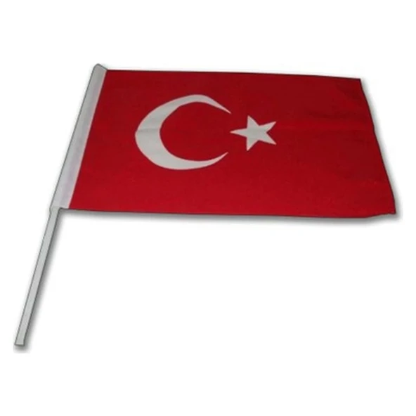 Teknopoint Sopalı Bez Türk Bayrak 20X30CM - Tekli ürün görseli 1