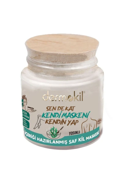 Dermokil Sen De Kat Kendi Maskeni Kendin Yap Kil Maskesi Yosun Özlü 280ml