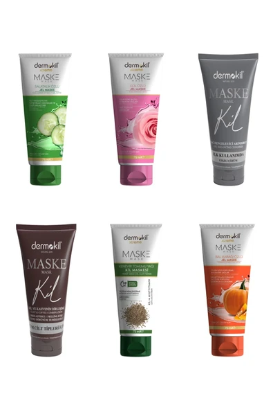 Dermokil 6’Lı Süper Avantaj Set 75 Ml Maske