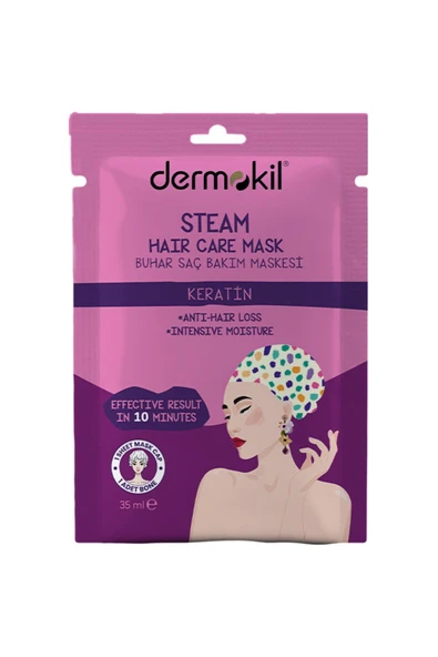 Dermokil Keratin Buhar Saç Bakım Maskesi 35 ml - 3