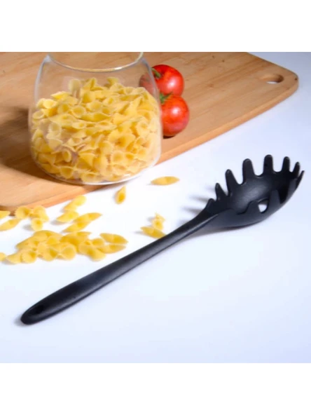 Kosova Siyah Silikon Makarna Kaşığı ürün görseli