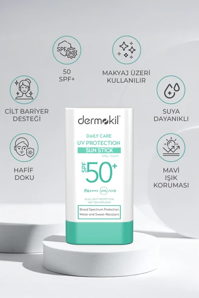 Dermokil Daily Care Sun Stick SPF 50+ Yüksek Koruma Stick Güneş Koruyucu 20 g - 3