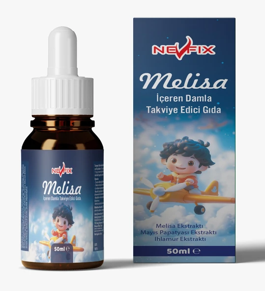 Nevfix Melisa Papatya Ihlamur Night Bitkisel Damla 50 ml - Resim 3