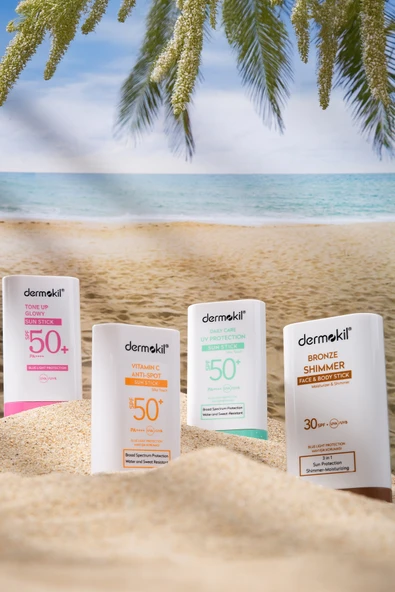 Dermokil Vitamin C Anti-Spot Sun Stick SPF 50+ Leke Karşıtı Stick Güneş Koruyucu 20 g - 5