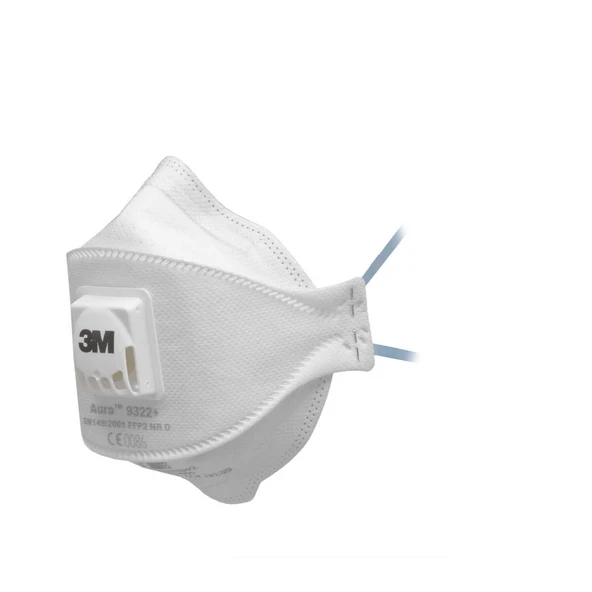 3M 9322+ Ventilli Toz Maskesi FFP2 Aura ürün görseli