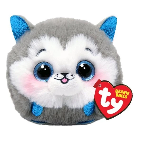 Ty Puffies Peluş Husky Köpek Slush 7 cm