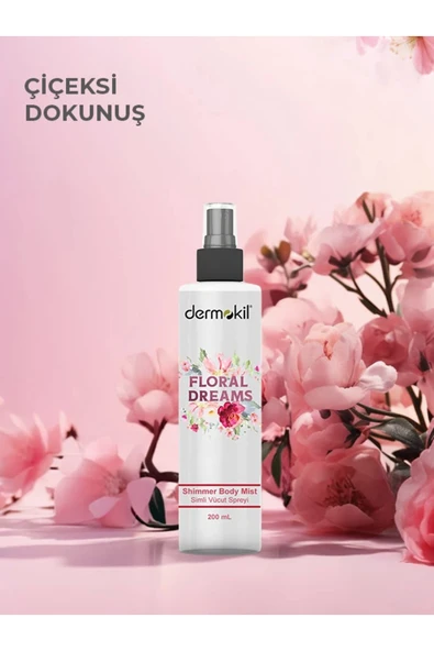 Dermokil Floral Dreams Shimmer Body Sprey 200 mlx3Adet - 2