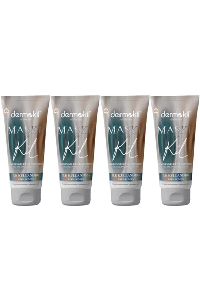 Dermokil Yağ Dengeleyici Arındırıcı Maske 75 Ml X 4 Adet - Resim 2
