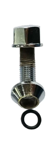 Bijon Krom Kaplı M12x1.5 Aa=19 MM Diş=28 Boy=54mm 5 Adet - Resim 3