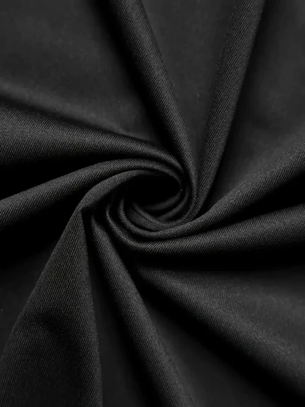 MDB Baskılı Oversize Bisiklet Yaka Tshirt  iyah - Resim 3